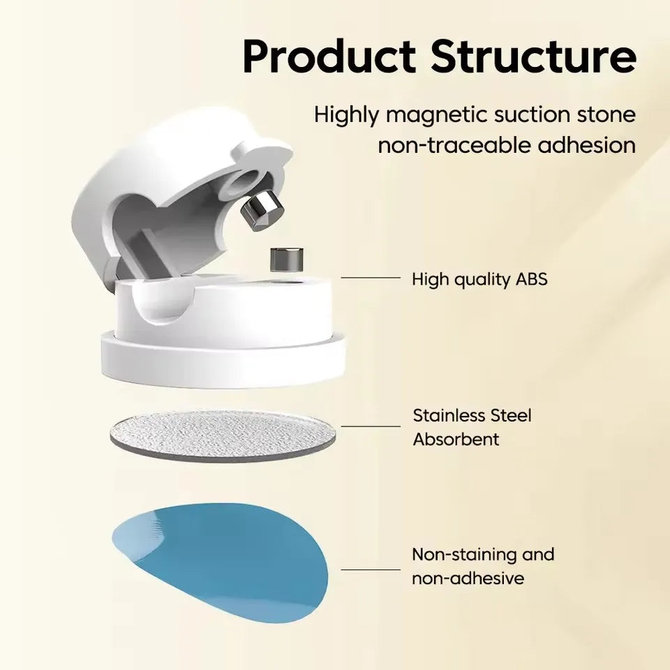 360 Rotation Magnetic Cable Clip Cable Organizer Holder Adhesive Wire Keeper Management USB Charging Line Winder for Home Office
