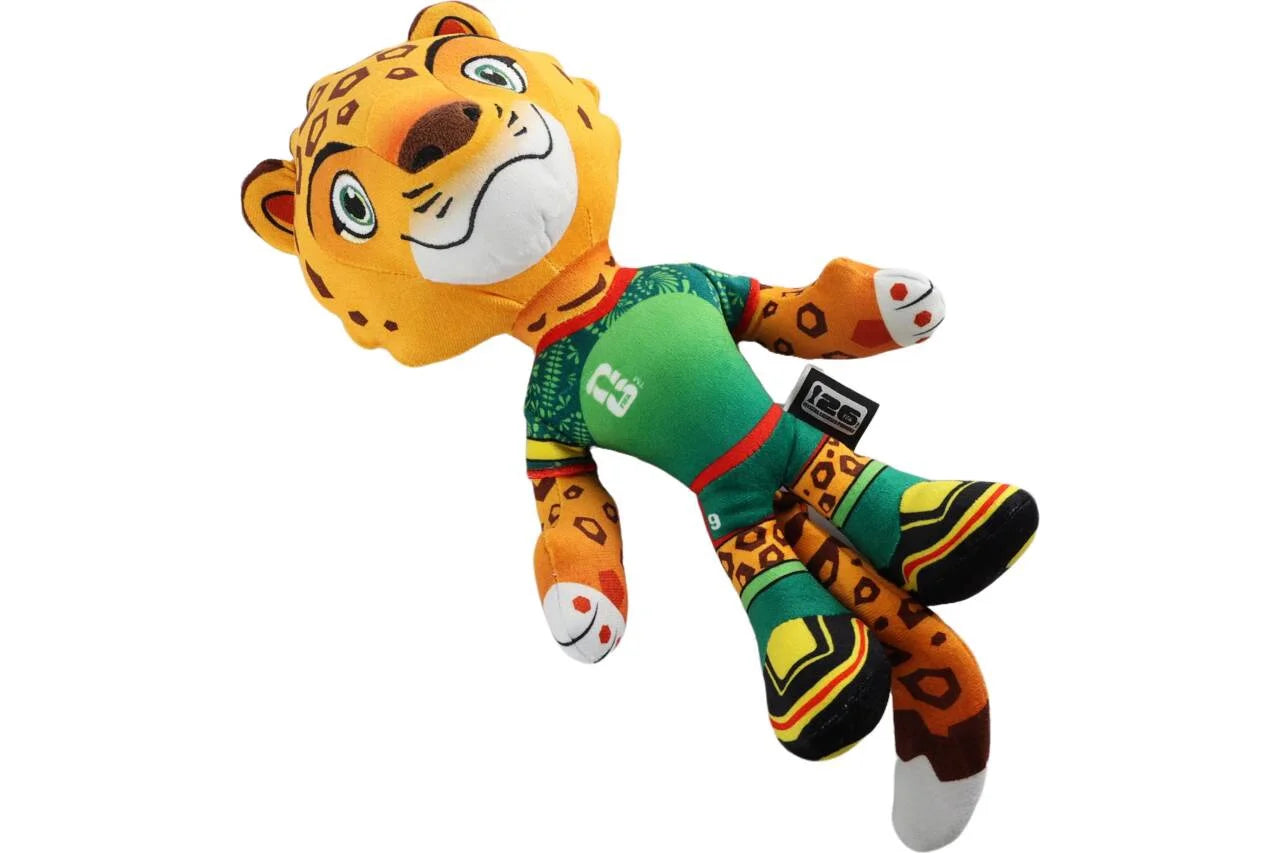 World Cup 2026 Zayu Jaguar Mascot Dog Toy